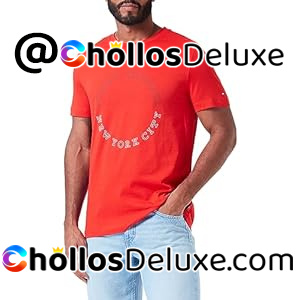 Tommy Hilfiger Monotype Roundle Camisetas para Hombre