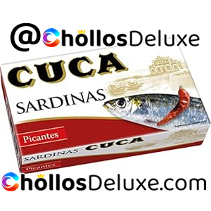 Pack de 5 Latas Sardinas Picantes Cuca 120g