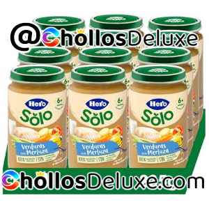 12 Tarritos Hero Baby Verduritas con Merluza