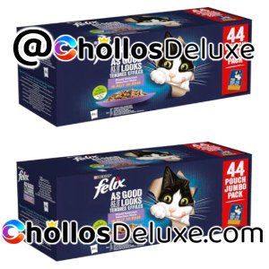 2x Felix Fantastic 44 Sobres 85g