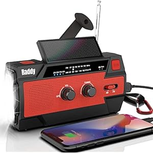 Radio Manivela Solar con Linterna
