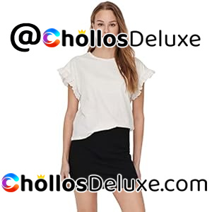 Only Top Corte Regular Cuello Redondo