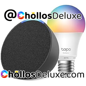 Echo Pop Alexa +TP-Link Tapo Bombilla LED RGB