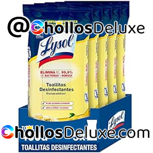 Pack 400 Toallitas Desinfectantes Lysol