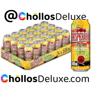 24x Desperados Cerveza Tequila 50cl