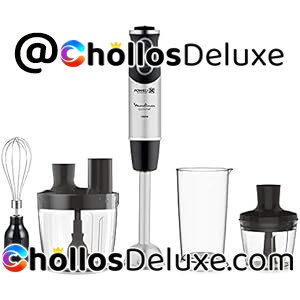 Moulinex Quickchef Batidora de Mano con 4 Accesorios 1000W