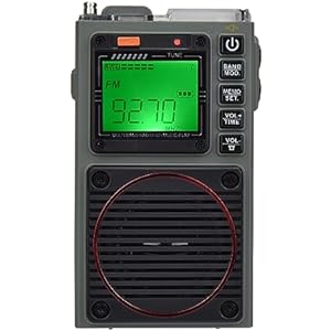 Radio FM con Altavoz Bluetooth 1000mAh.
