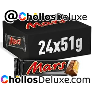 24x Mars Chocolatinas Turrón, Caramelo y Chocolate 51g