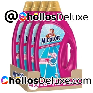 4x Micolor Detergente Líquido Frescor Duradero 112 Lavados
