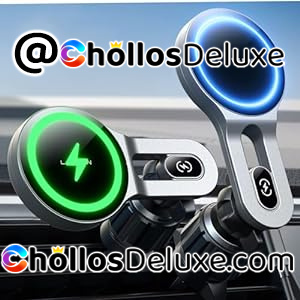 Cargador Inalámbrico Magnético Coche 15W