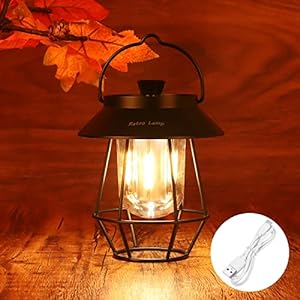 Lámpara Camping Retro LED IP54 5000mAh 4 Modos