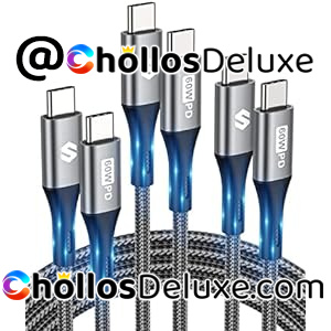 Pack de 3 Cables USB C a USB C