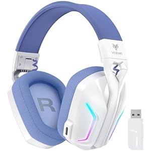 Auriculares Gaming Inalambricos 2.4G Sonido 7.1 PS5/PC/Switch