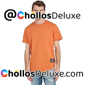 Calvin Klein Camiseta Algodón con Insignia