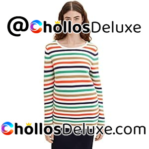 Tom Tailor Ottoman Suéter Pullover para Mujer