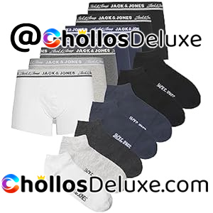 Mega Pack 7 Bóxers +7 Pares Calcetines Hombre Jack&Jones