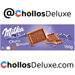 3x Milka Choco Biscuits Galletas con Chocolate 150g