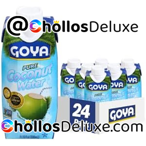 Goya Agua de Coco Paquete de 24 Unidades