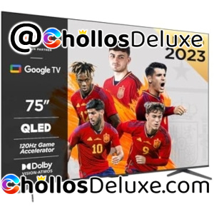 TCL TV 75" QLED 120Hz Dolby Vision-Atmos Smart TV