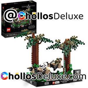 Lego Star Wars Diorama: Duelo de Speeders en Endor