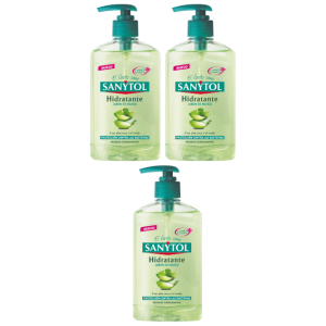3x Sanytol Jabón de Manos Hidratante 250ml