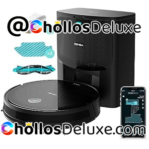 Cecotec Conga 2499 Ultra Home Titanium Robot Aspirador con Base Autovaciado