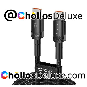 Cable USB Tipo C a Tipo C 100W 5A 3 Metros
