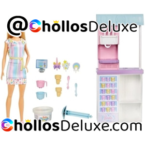 Barbie Juego de Heladería con Muñeca
