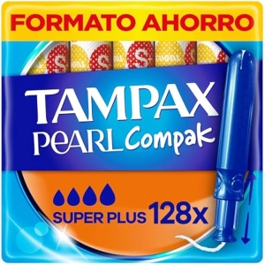 256x Tampax Pearl Compak Super Plus Tampones