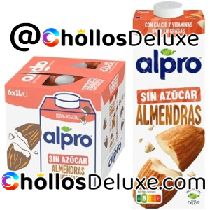 Pack de 6 Alpro Bebida Vegetal de Almendras Sin Azucar 1L