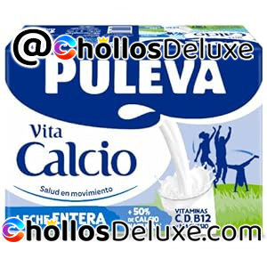 Puleva Vita Calcio Leche Entera sin sabor - 6 x 1L