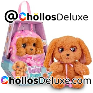 Baby Paws Sleeping Puppies Cocker Peluche Interactivo