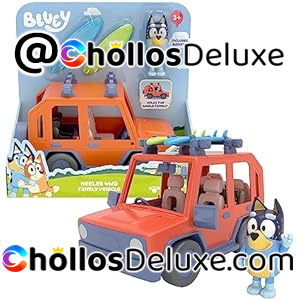 Bluey Family Cruiser con Figura Articulada