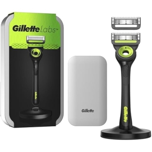 GilletteLabs Máquina De Afeitar +Estuche +2 Recambios