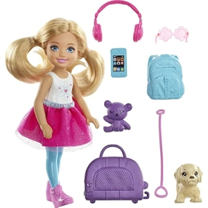 Barbie Chelsea Vamos de Viaje con Perrito