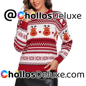 Jersey Navidad Cuello Redondo Unisex