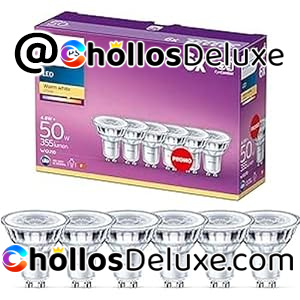 Pack de 6 Bombillas LED 50W Philips GU10