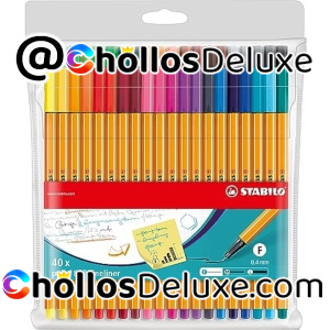 Stabilo Point 88 Estuche 40 Colores Finos