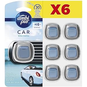 Pack de 6 AmbiPur Car Ambientador Coche