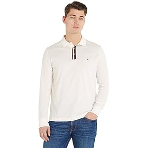 Tommy Hilfiger Polo manga larga para hombre