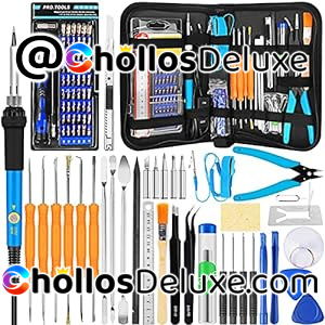 Estuche Soldadura +Kit Destornilladores +Extras