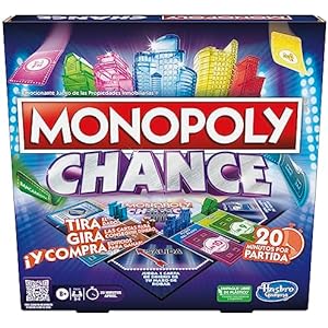 Monopoly Chance Juego de Mesa