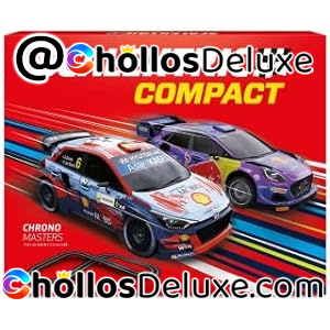 Scalextric Compact Pista de Carreras con 2 Coches