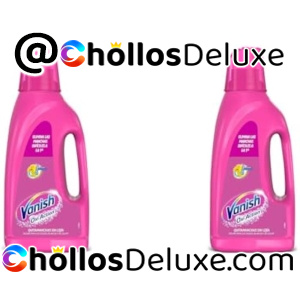 2x Vanish Oxi Action Quitamanchas para Ropa Blanca y Color 1800ml