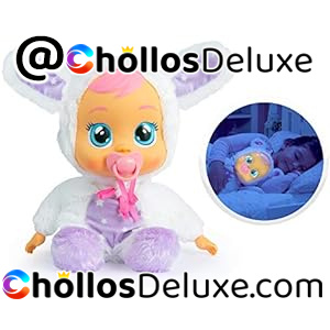 Bebés Llorones Buenas Noches Coney Muñeca con Luz