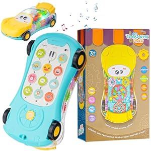 Coche Musical con Teléfono Móvil