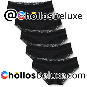 Pack de 5 Bragas de Encaje Iris & Lilly