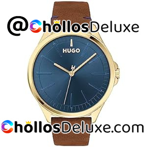 Hugo Boss Reloj Analógico Correa Piel Hombre