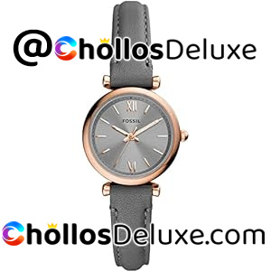 Fossil Carlie Reloj Mujer Correa de Piel