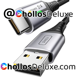 Cable Trenzado USB A a USB Tipo C 2 Metros